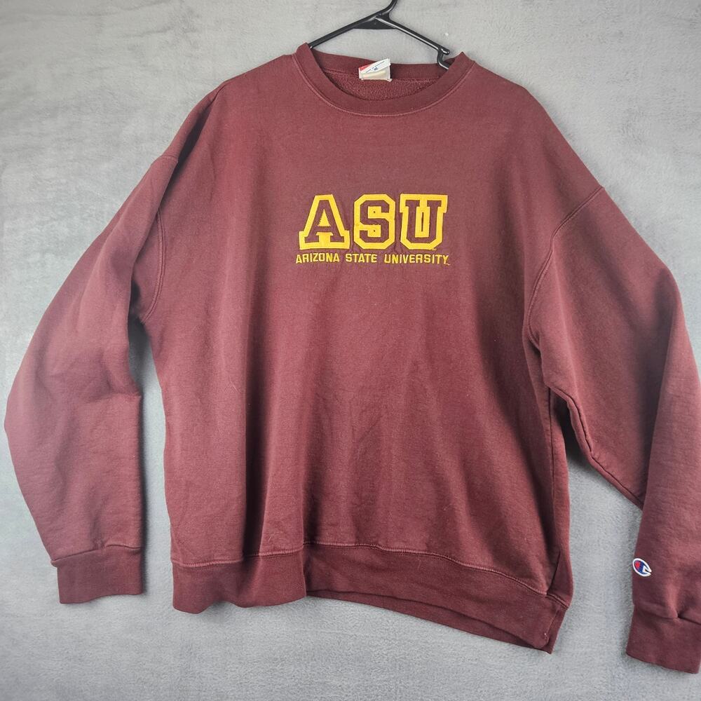 Champion Vintage ASU Arizona State University‎ Crewneck Sweatshirt Size XL